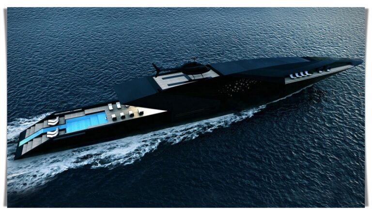 black yacht sardinia